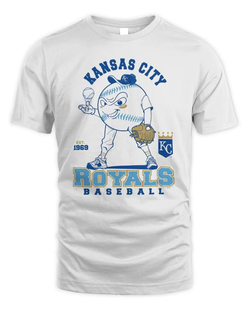 Kansas City Royals Starter Baseball Character T-Shirt