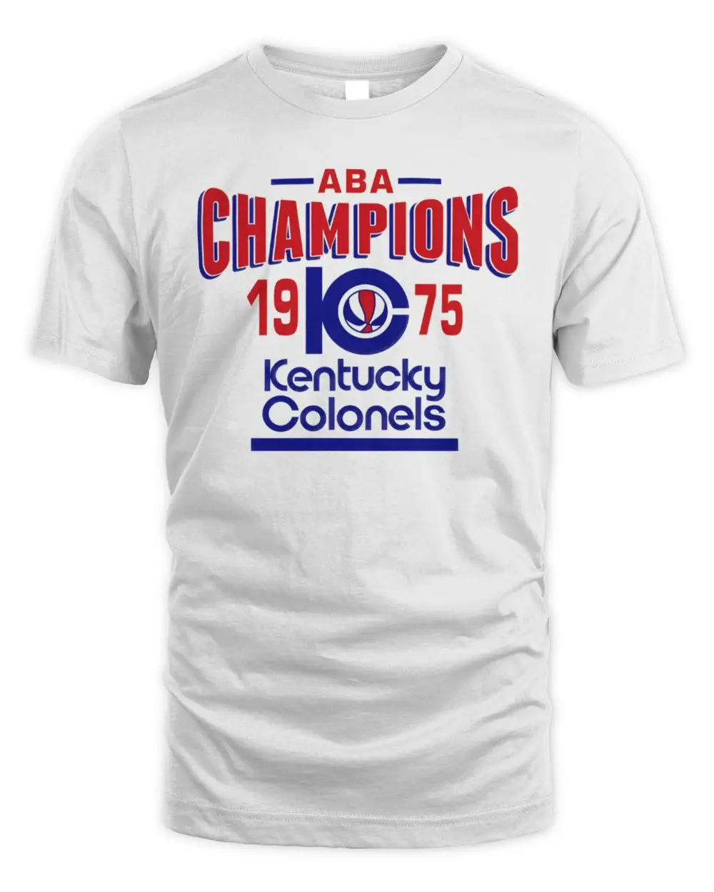 Kentucky Colonels 1975 ABA Champions Vintage Basketball Team Retro Logo Graphic T-Shirt