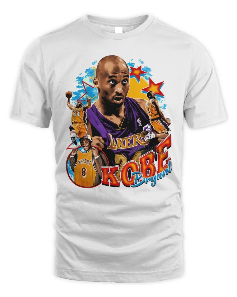 Kobe Bryant Player Los Angeles Lakers NBA Vintage Hoodie