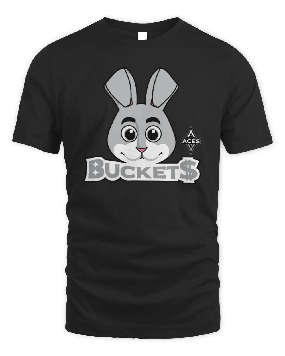 Las Vegas Aces Buckets Bunny Mascot WNBA Basketball Hoodie Clothing