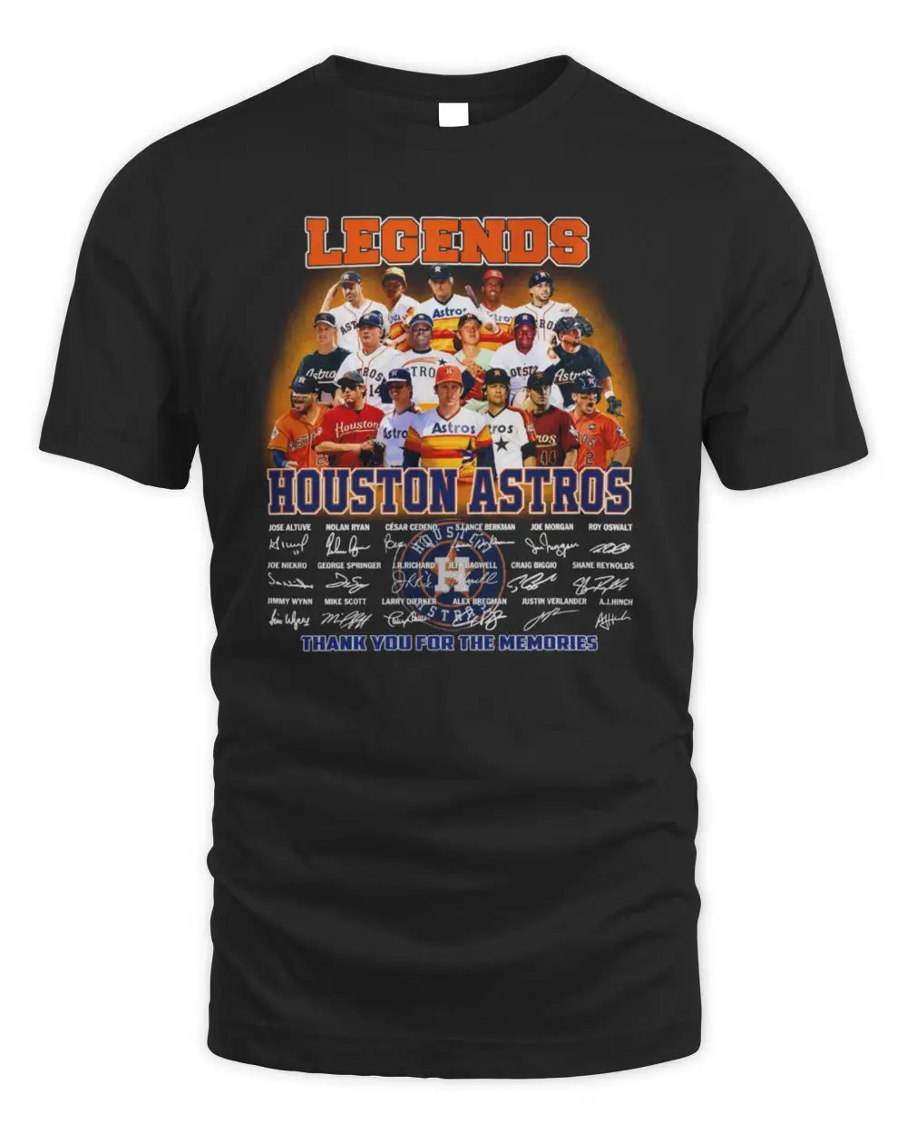 Legends Houston Astros Thank You For The Memories Official Hoodie