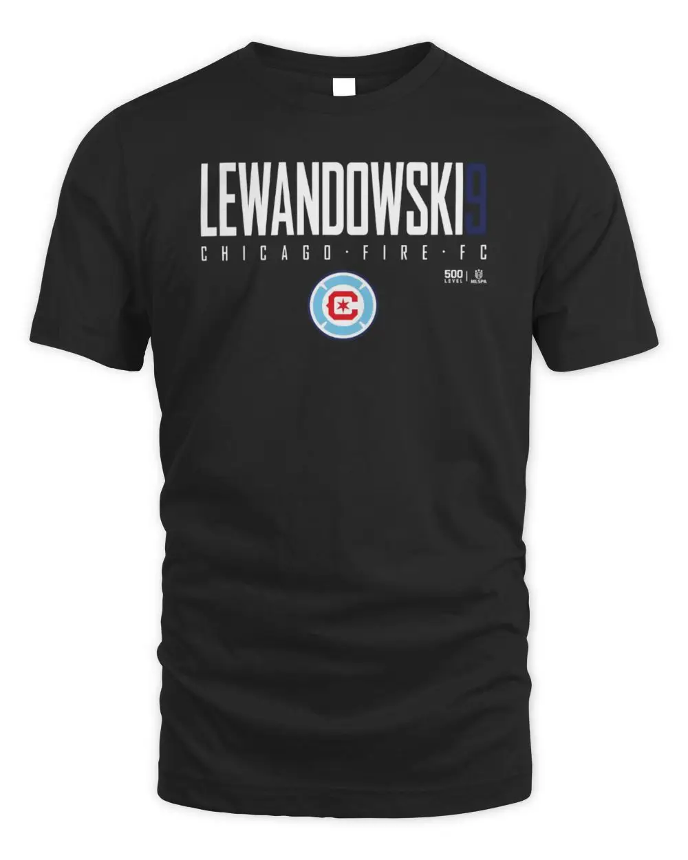 Lewandowski 9 Chicago Fire FC MLS Soccer Star Player Red Graphic Hoodie
