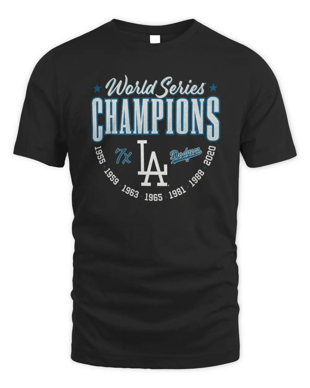 Los Angeles Dodgers Fanatics 7x World Series Champions Slub Hoodie