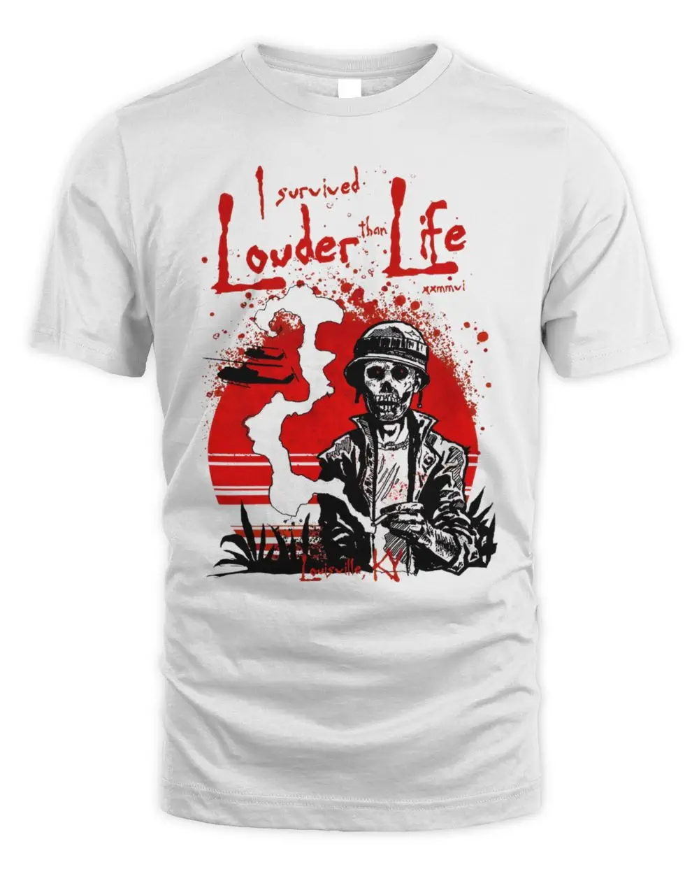 Louder Than Life 2026 Lineup Merch Smoke Break Hoodie