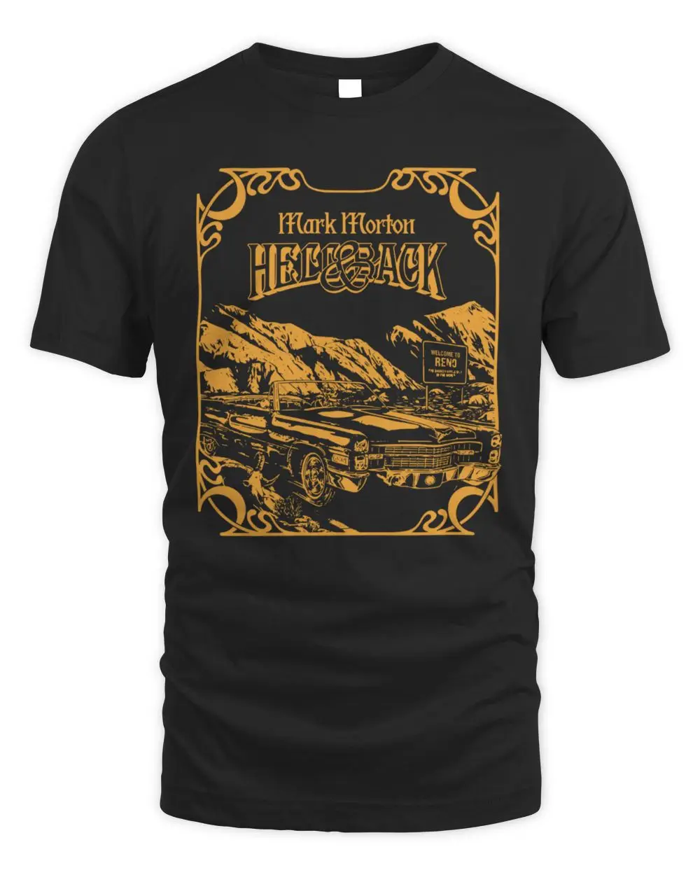 Mark Morton Hell & Back Black T-Shirt Mark Morton Hell & Back Black T-Shirt - Image 1