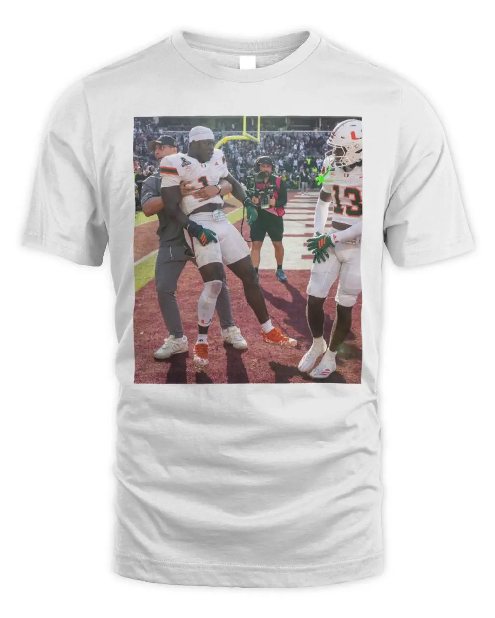 Miami Hurricanes Football Players 1 And 13 T-Shirt