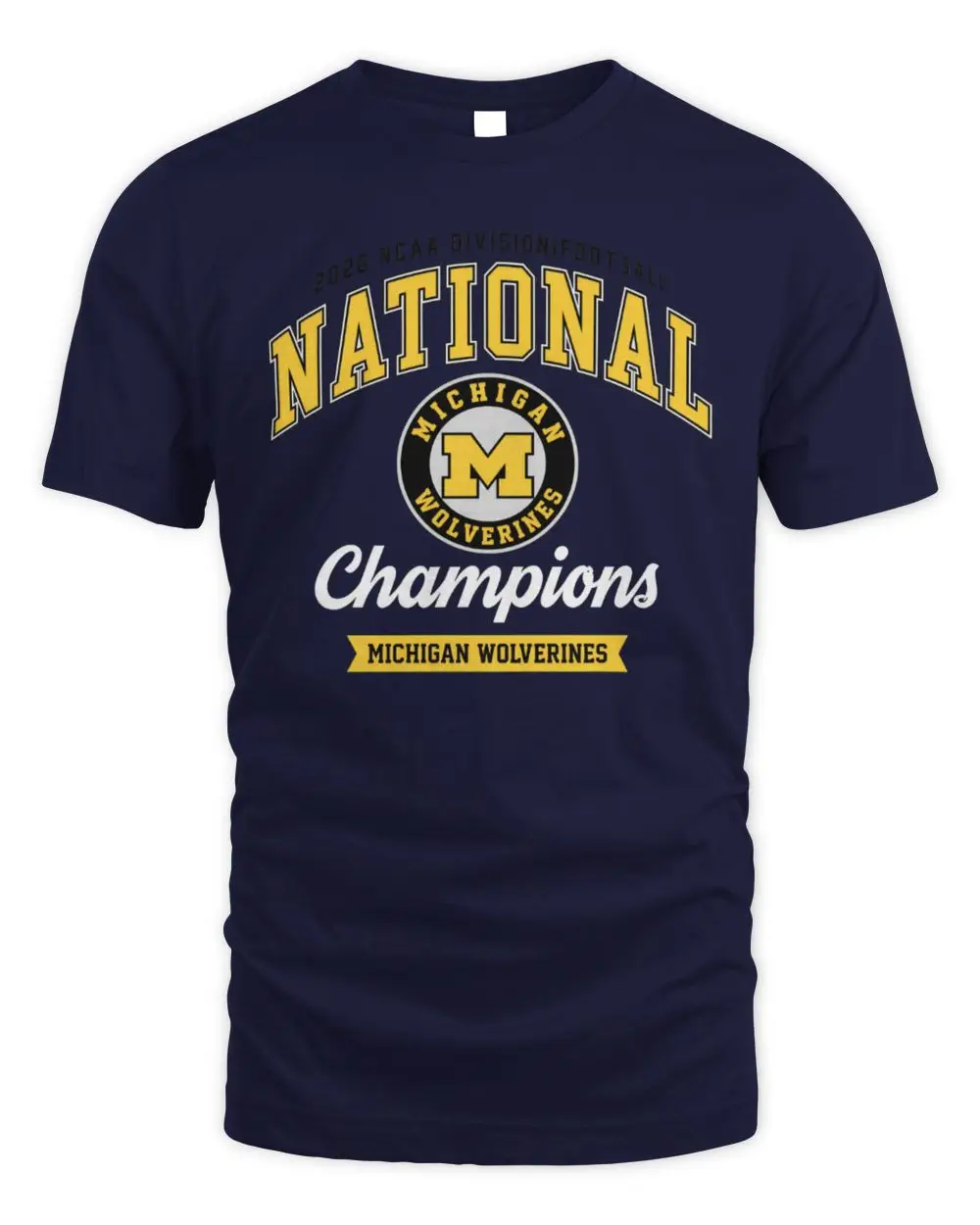 Michigan Wolverines Road To Glory Roll Wolverines National Champions Graphic Shirt