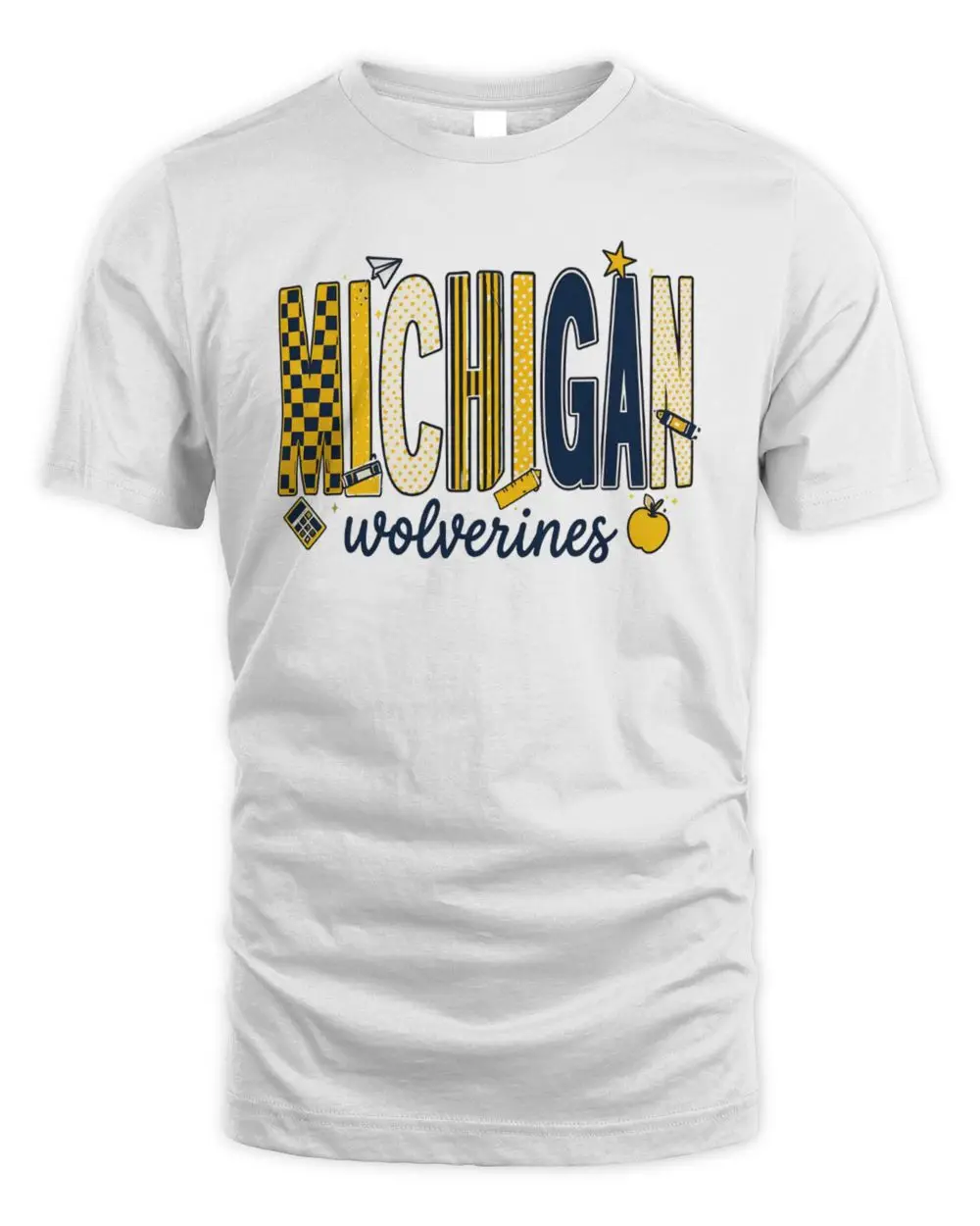 Michigan Wolverines Unisex Teacher Game Day Hoodie