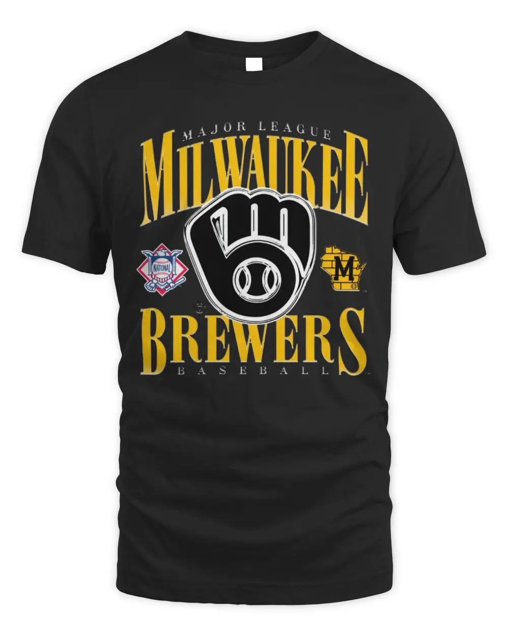 Milwaukee Brewers Chrome Stack Hoodie Sweatshirt
