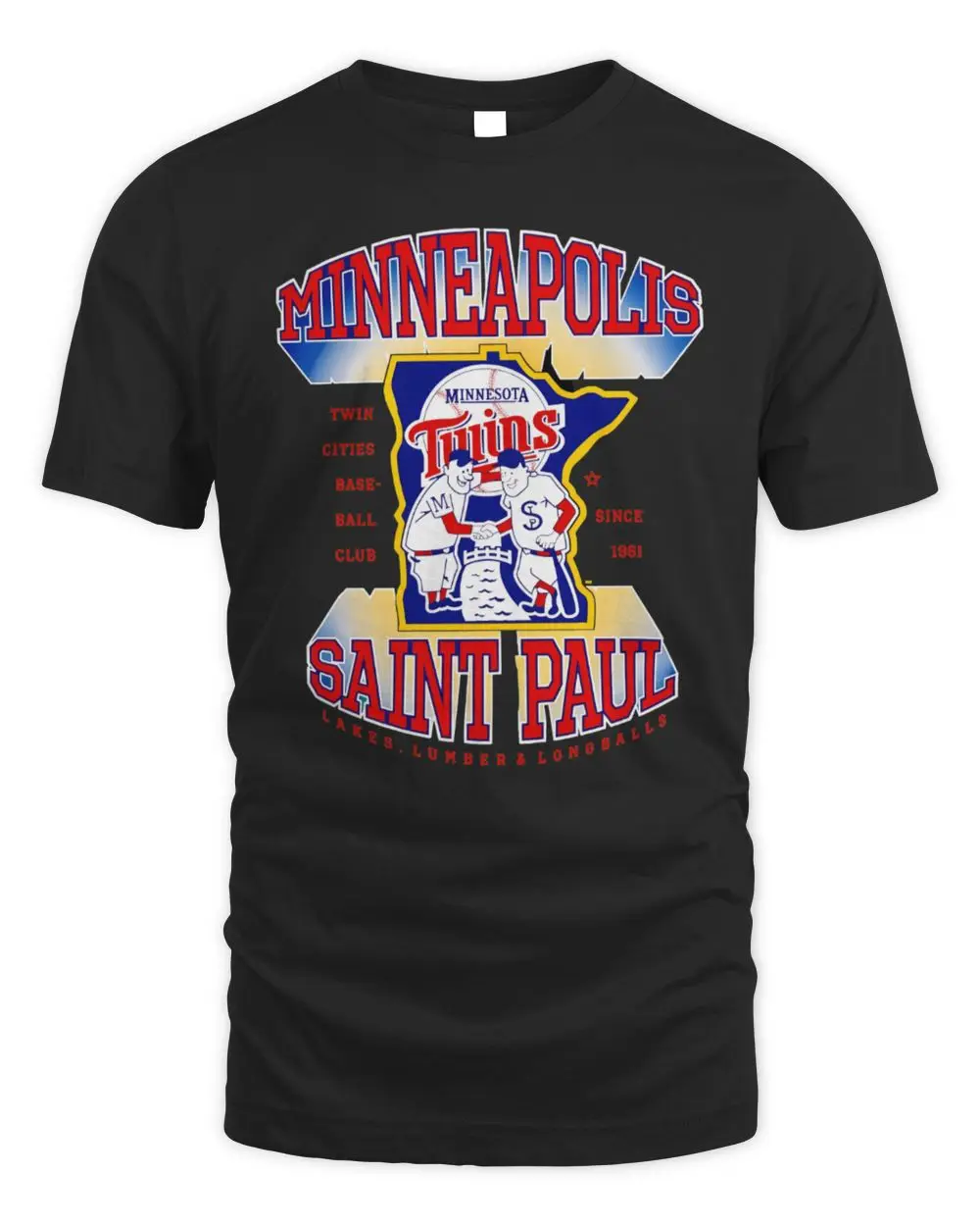 Minneapolis Saint Paul Minnesota Twins Twin Cities Baseball Club Since 1961 Lakes Lumber And Longballs Hoodie