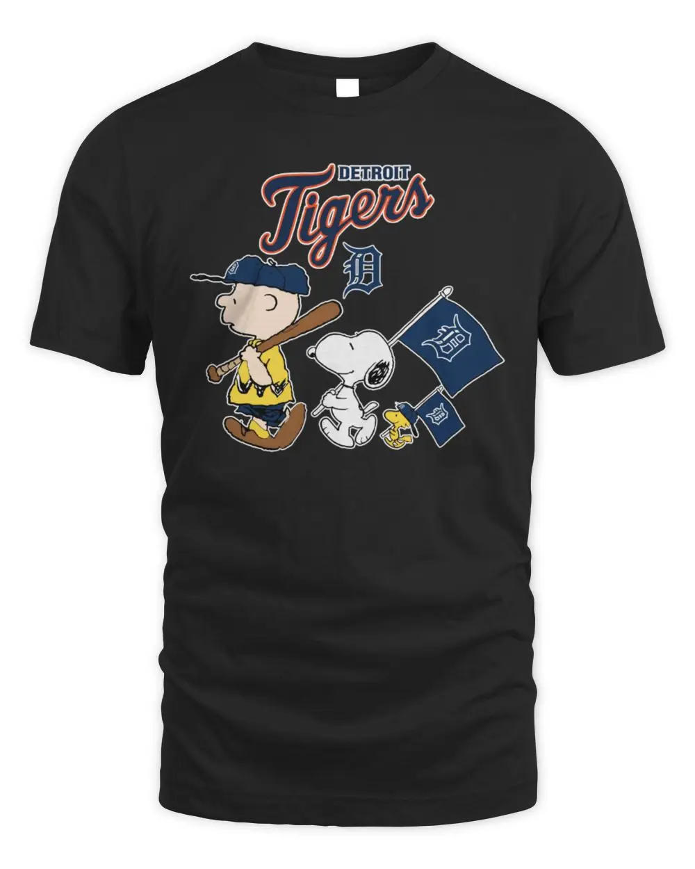 MLB Shop Detroit Tigers Flag T-Shirt MLB Shop Detroit Tigers Flag T-Shirt - Image 1