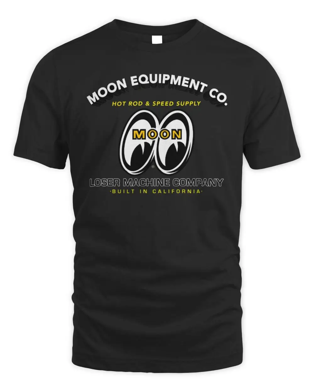 Moon Equipment Co. Hot Rod & Speed Supply Loser Machine Company Built In California Hoodie