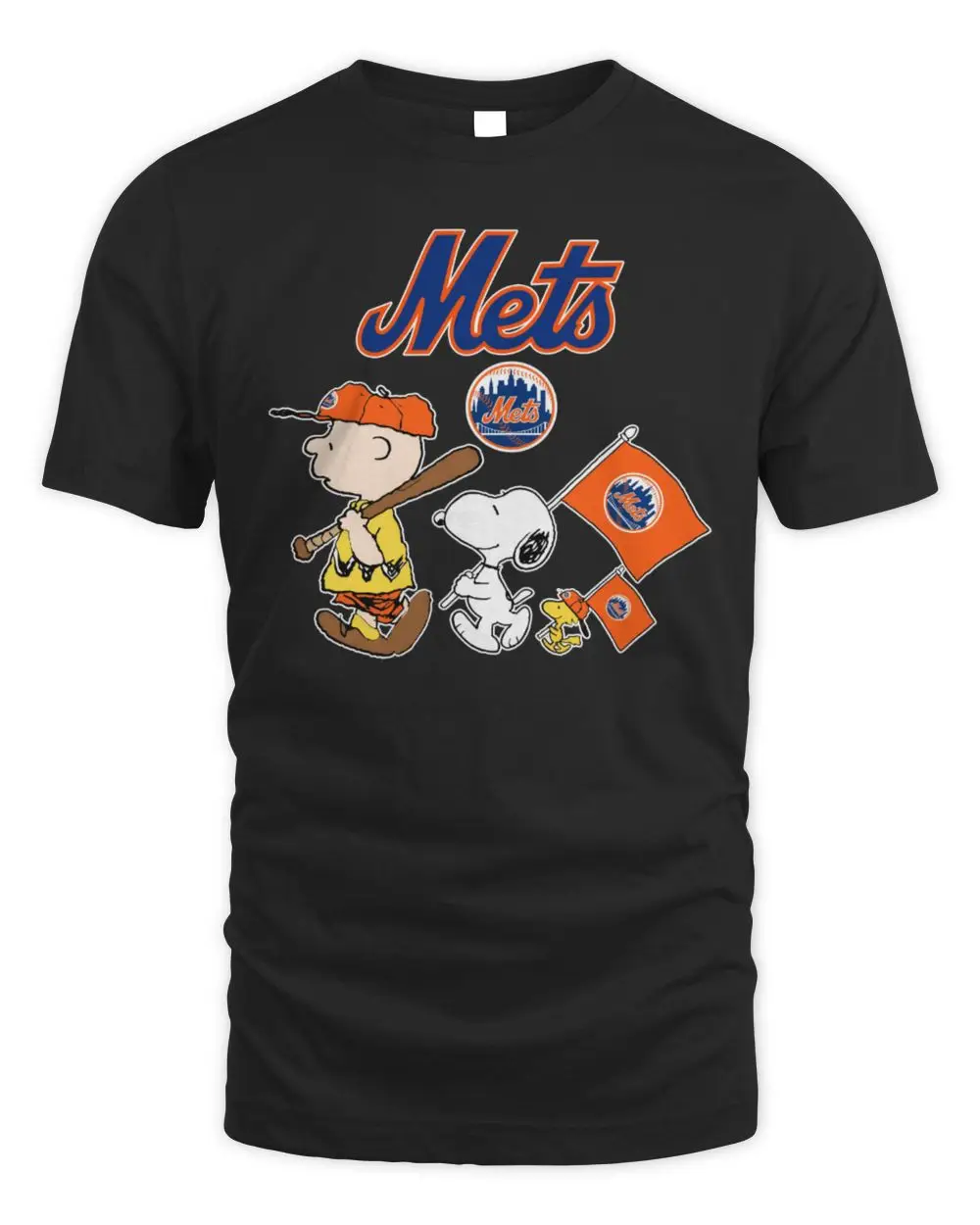 New York Met Baseball X Peanuts Snoopy Flag Hoodie
