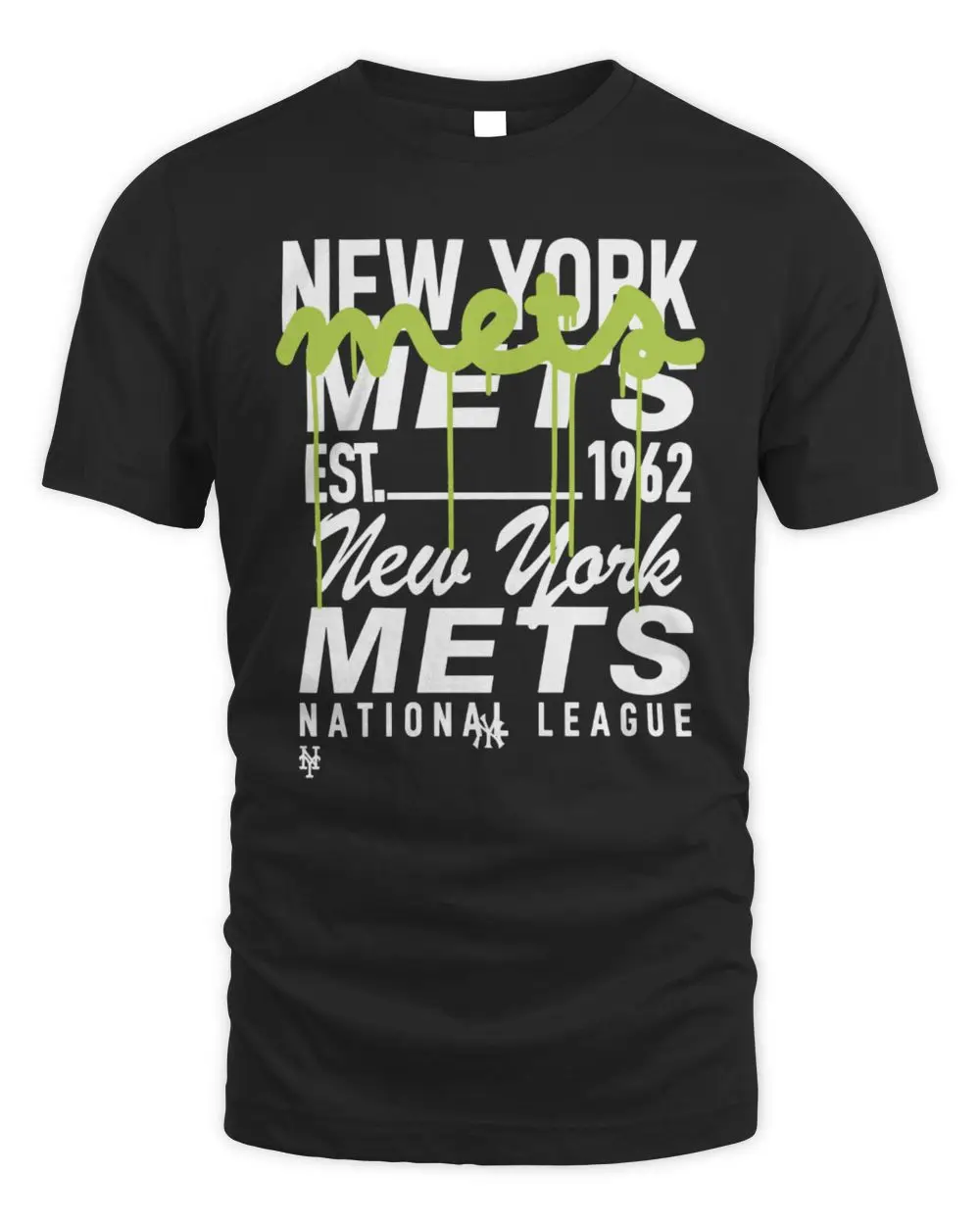 New York Mets MLB Baseball National League Est. 1962 Logo Black Hoodie Clothing