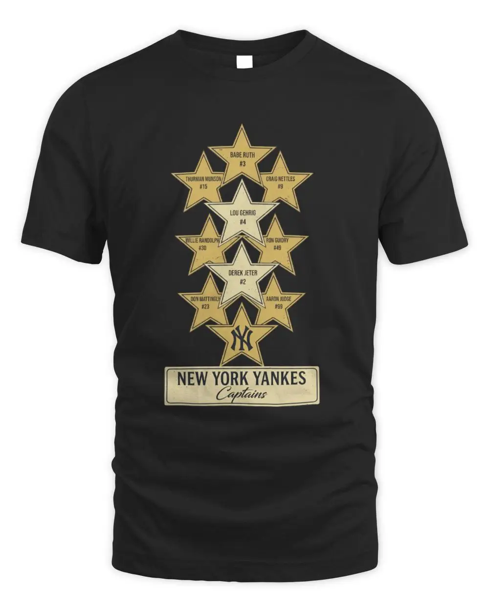 New York Yankees Captains Babe Ruth Lou Gehrig Derek Jeter Hoodie