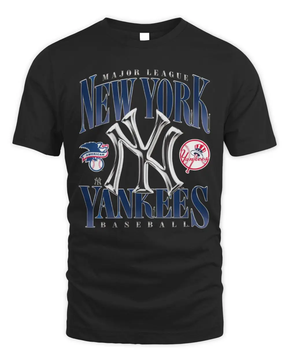 New York Yankees Chrome Stack Tee