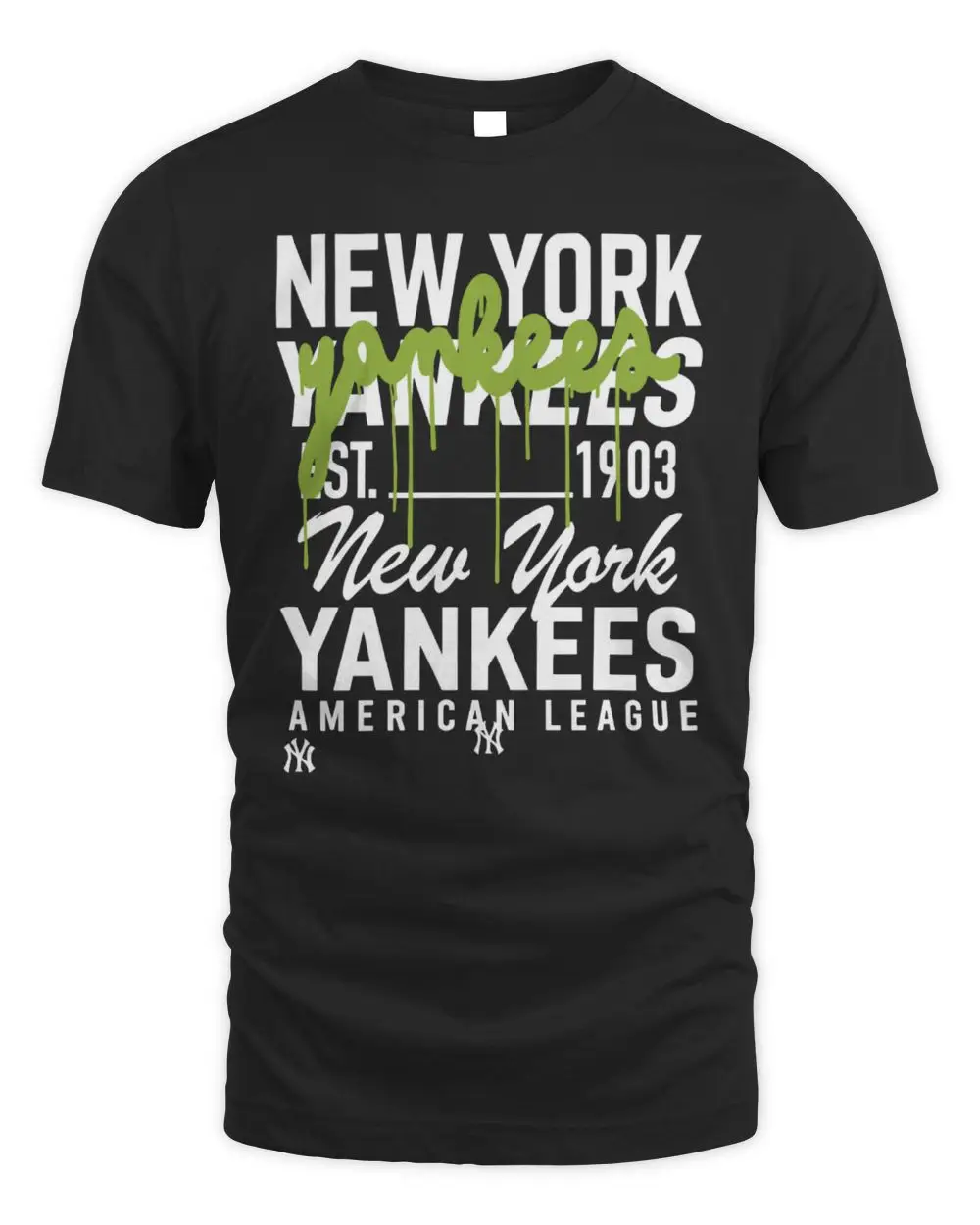 New York Yankees MLB Baseball American League Est. 1903 Logo Black Hoodie