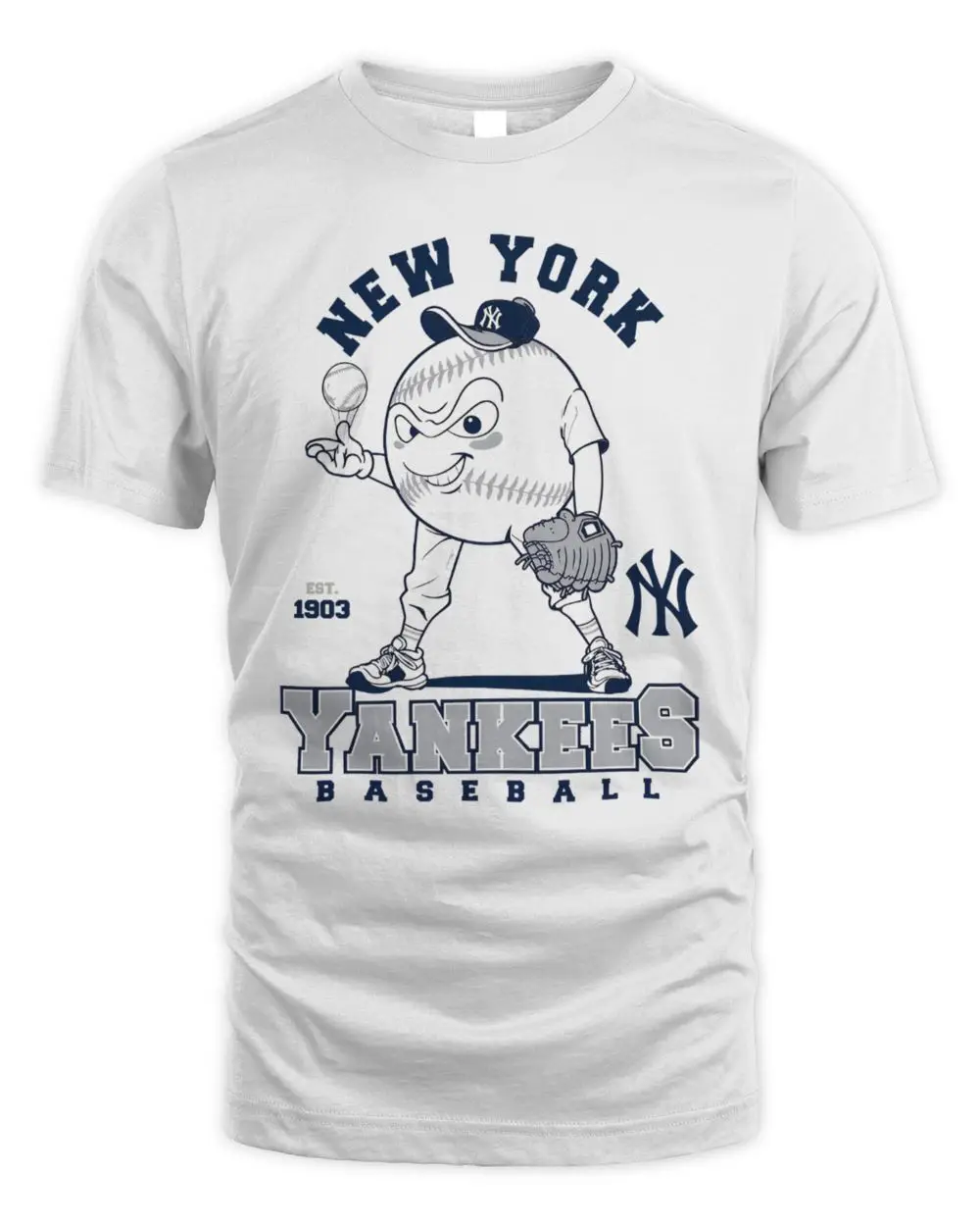 New York Yankees Starter Baseball Character Hoodie Sweatshirt