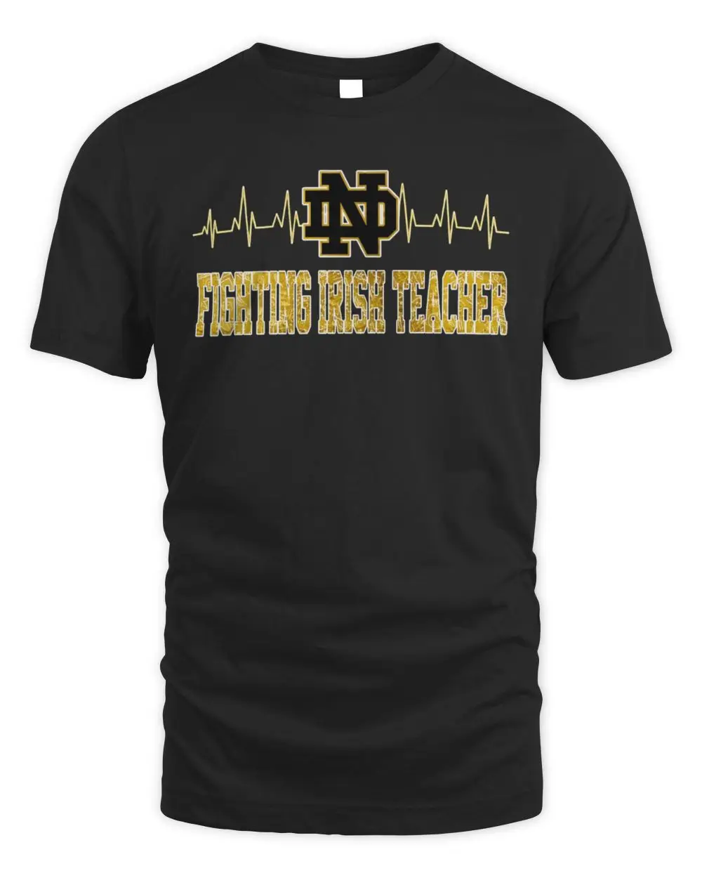 Notre Dame Fighting Irish This Teacher Love Football Mascot Shirt