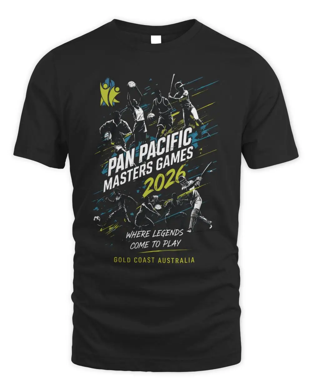 Official Pan Pacific Masters Games 2026 Where Legends Come To Play Gold Coast Australia Hoodie Official Pan Pacific Masters Games 2026 Where Legends Come To Play Gold Coast Australia Hoodie - Image 1