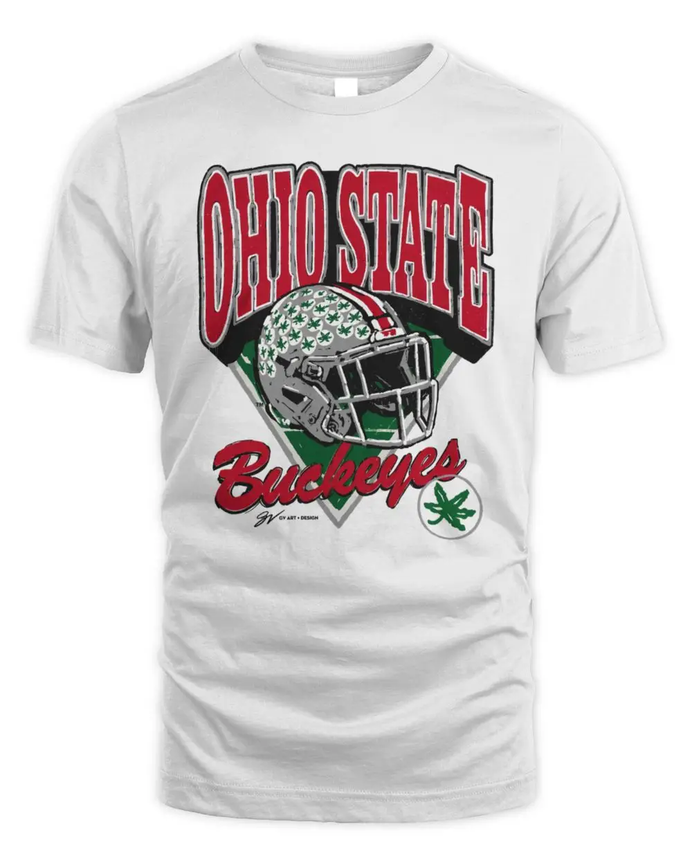 Ohio State Drop Shadow Hoodie Ohio State Drop Shadow Hoodie - Image 1