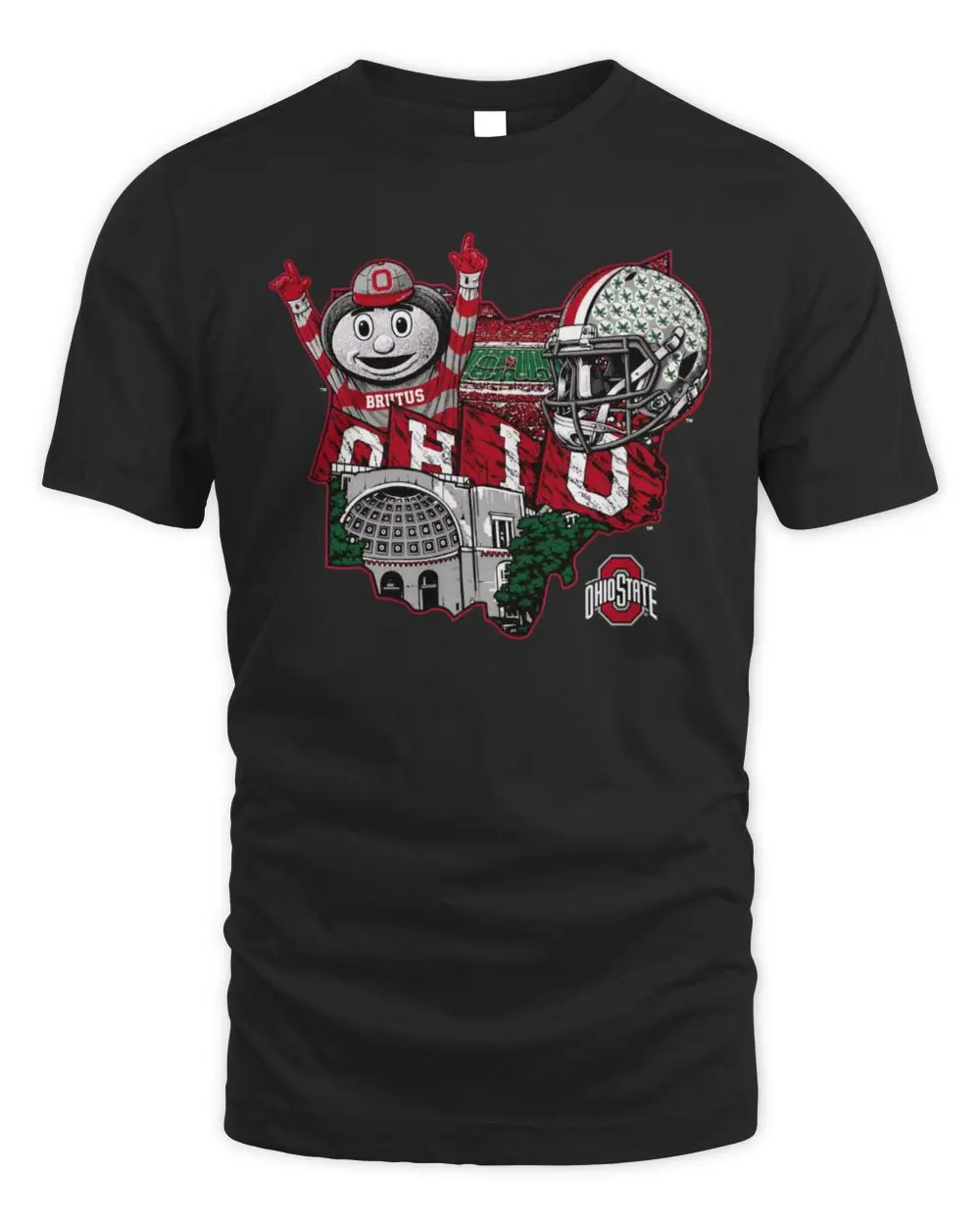 Ohio State Shape Collage Official Hoodie