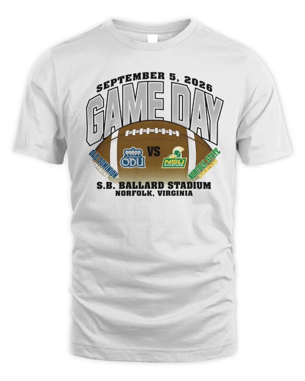 Old Dominion Monarchs vs. Norfolk State Spartans 2026 College GameDay Hoodie Old Dominion Monarchs vs. Norfolk State Spartans 2026 College GameDay Hoodie - Image 1