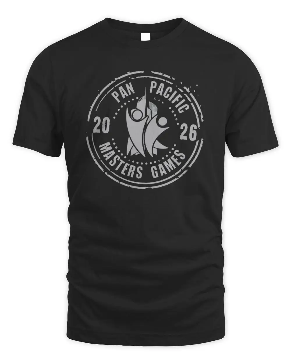 Pan Pacific Masters Games 2026 Stamp Logo Graphic T-Shirt