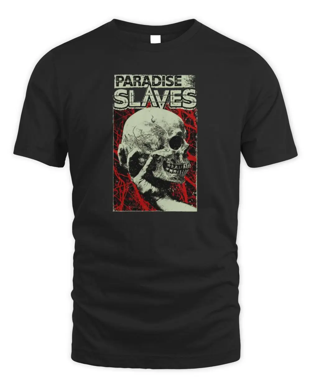 Paradise Slaves Skull Tree Black T-Shirt