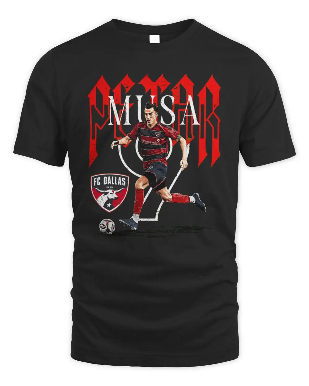 Petar Musa FC Dallas Player Name T-Shirt Navy
