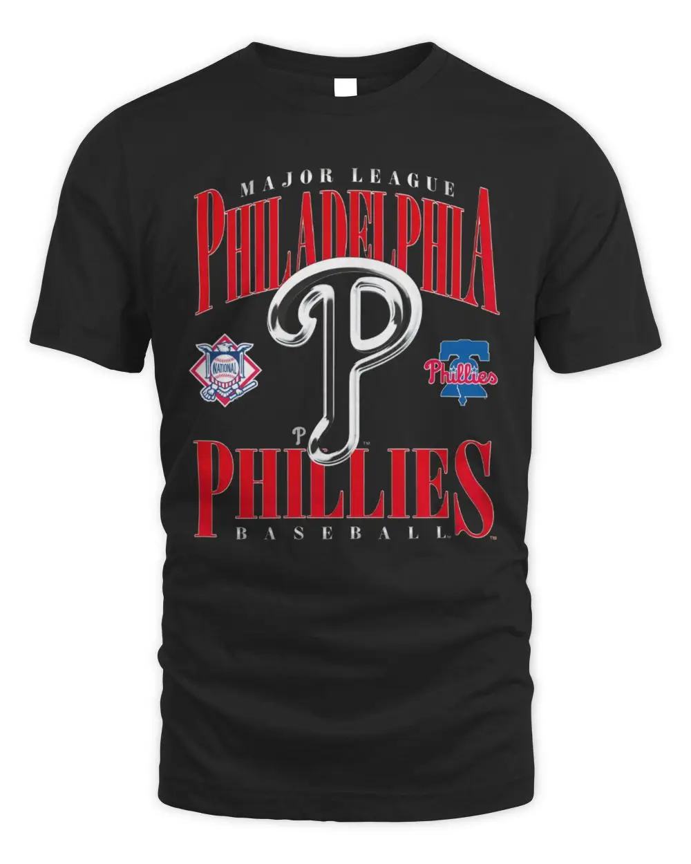 Philadelphia Phillies Chrome Stack Tee Philadelphia Phillies Chrome Stack Tee - Image 1