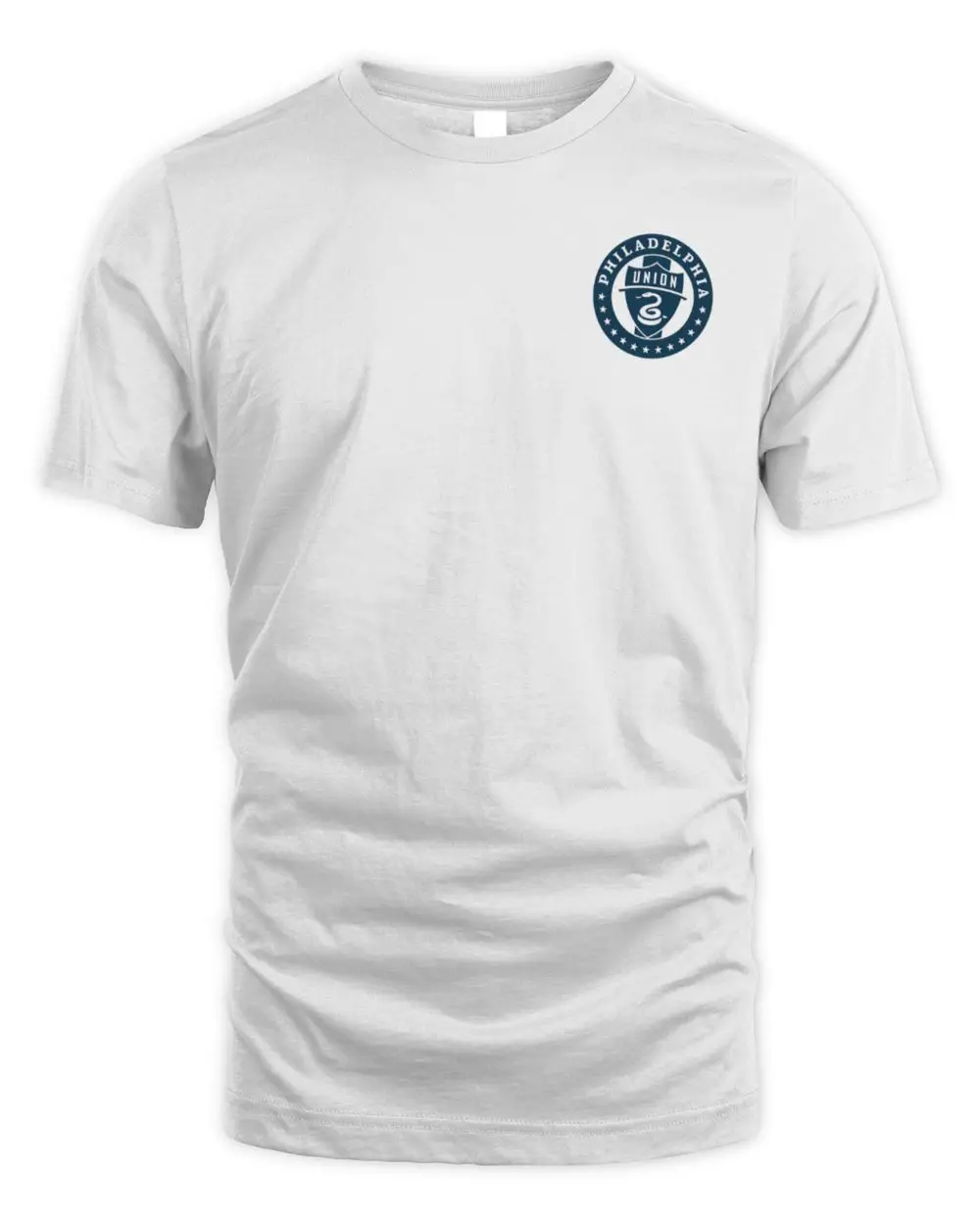Philadelphia Union MLS Soccer Team Since 2010 Crest Logo Graphic T-Shirt