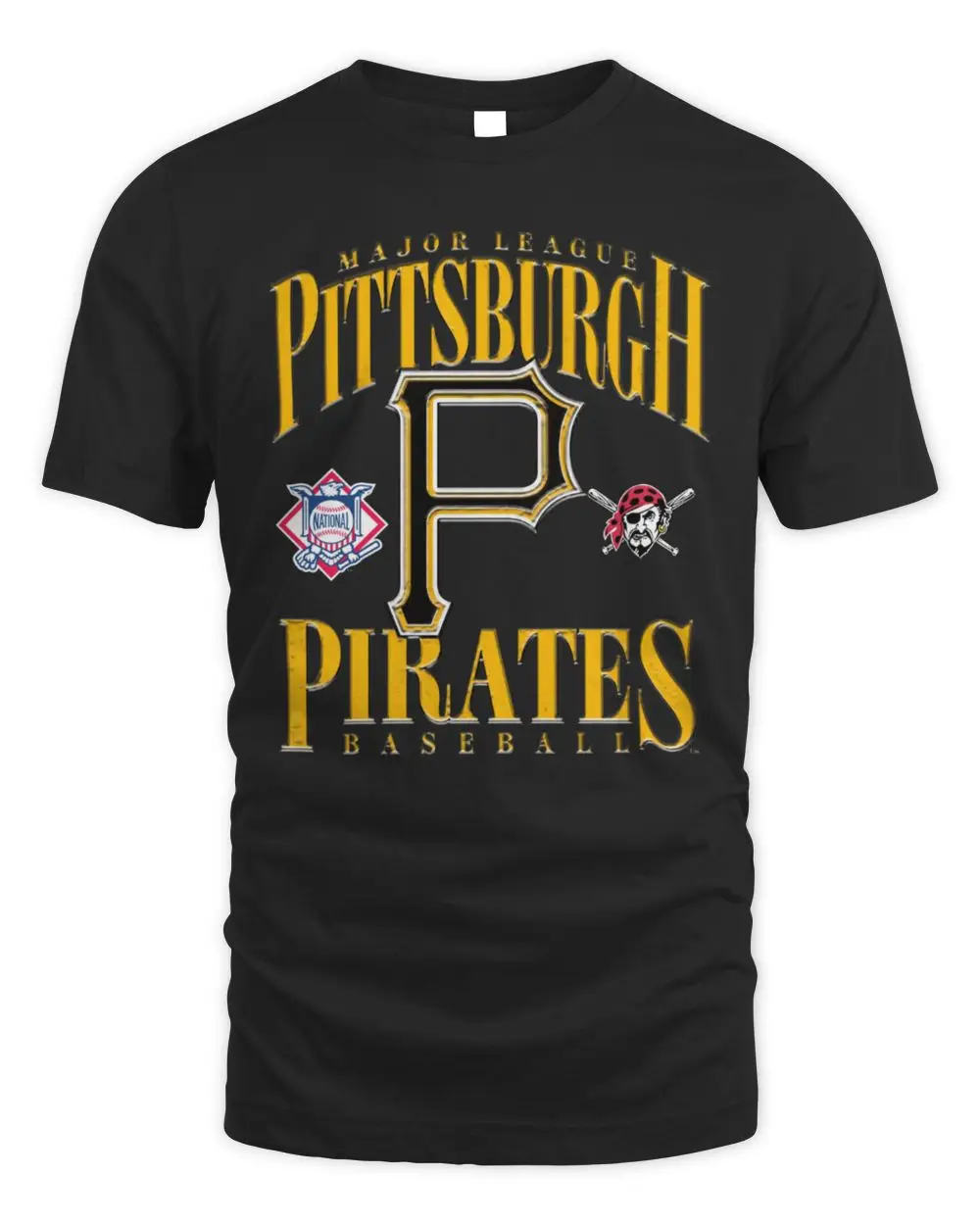 Pittsburgh Pirates Chrome Stack Tee Pittsburgh Pirates Chrome Stack Tee - Image 1
