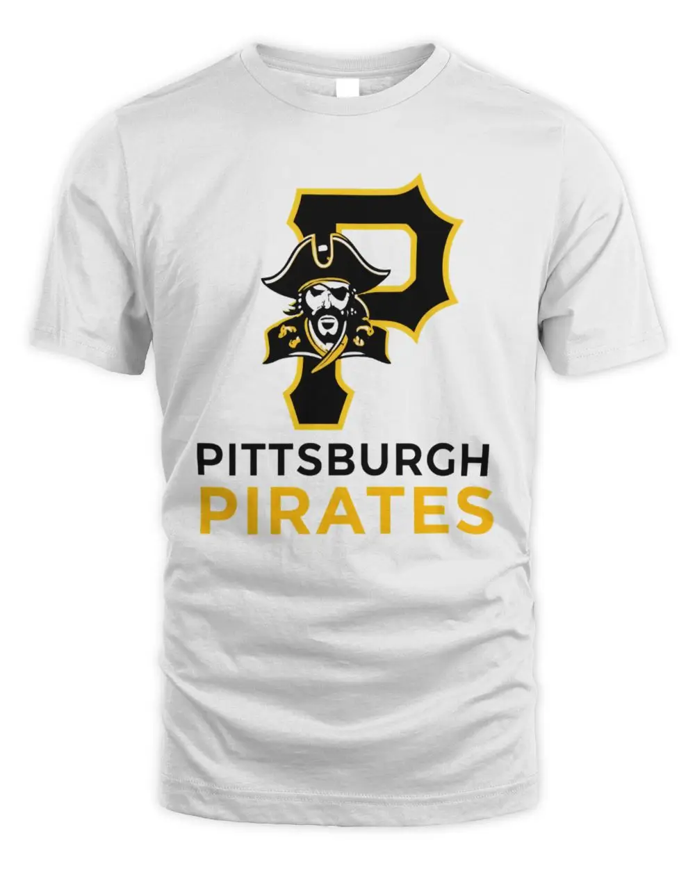 Pittsburgh Pirates Logo Skull Bat Crossed Baseball Shirt