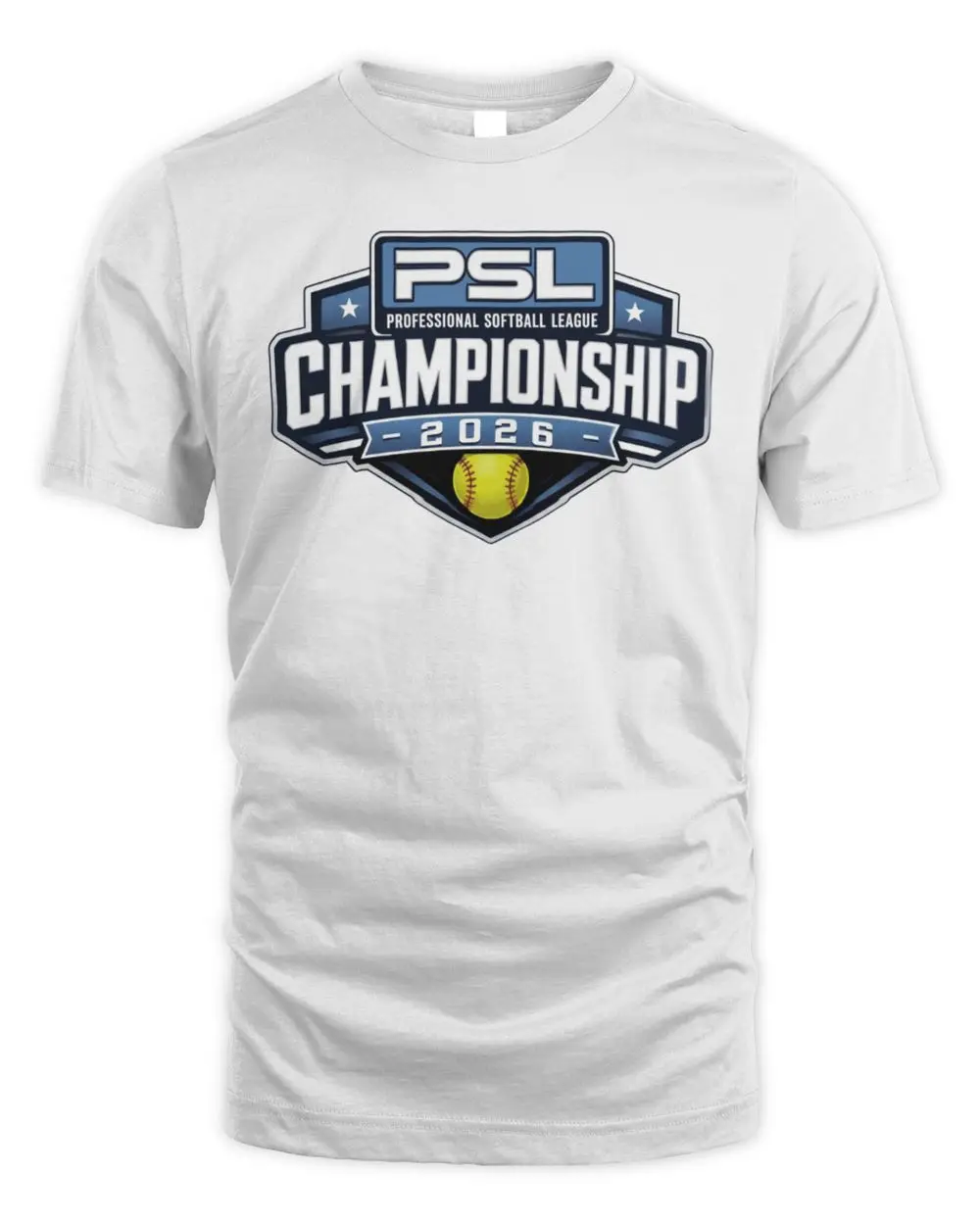 Professional Softball League 2026 Championship Logo Graphic Hoodie