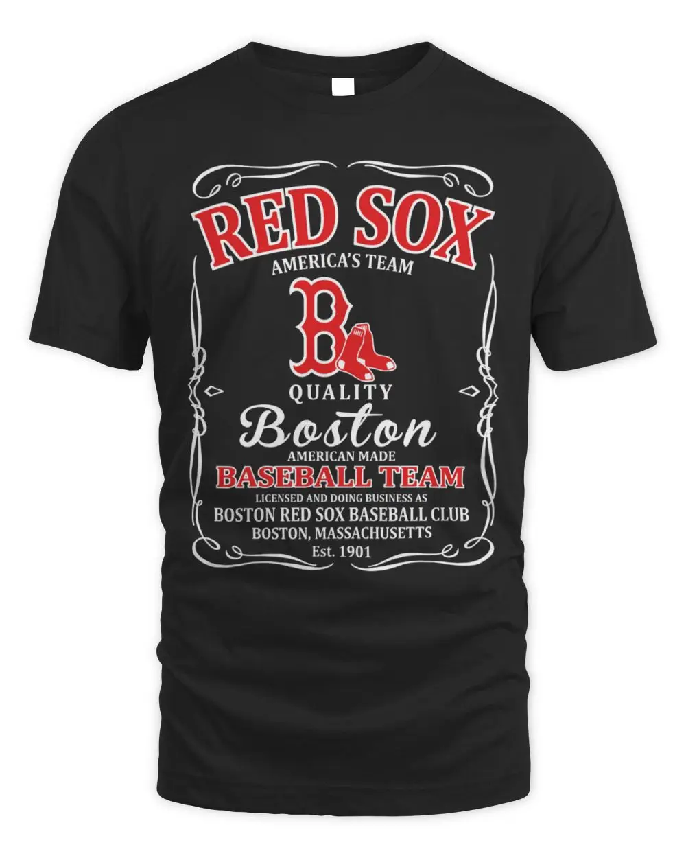 Red Sox America’s Team Quality Boston American Made Baseball Club Est 1901 Hoodie