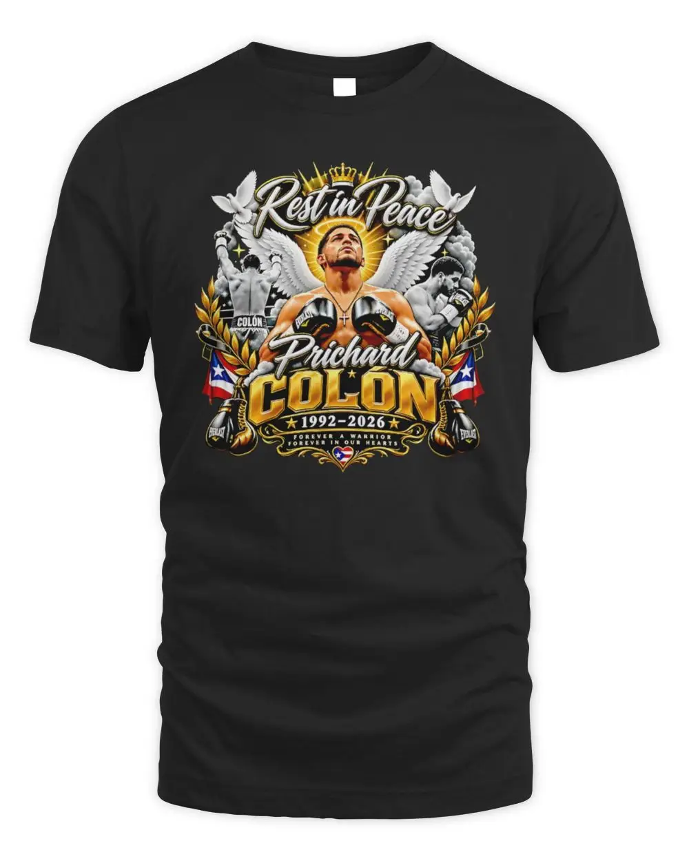 Rest In Peace Prichard Colon 1992-2026 Memorial Boxing Shirt