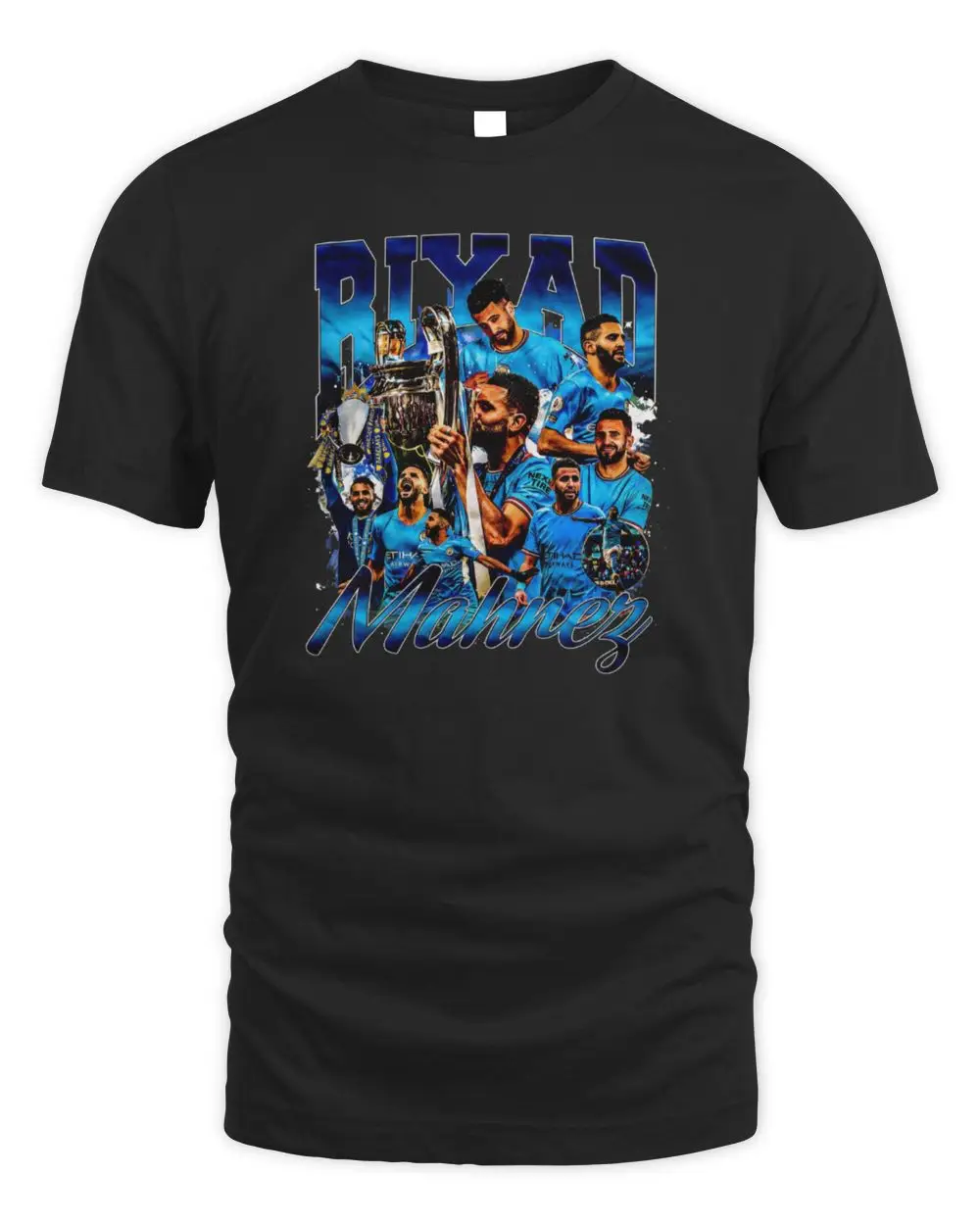 Riyad Mahrez Black Tee