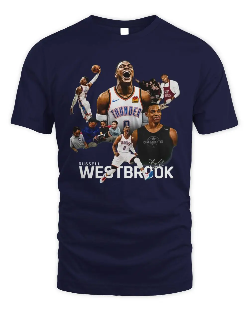 Russell Westbrook OKC Thunder Triple Double King T-Shirt