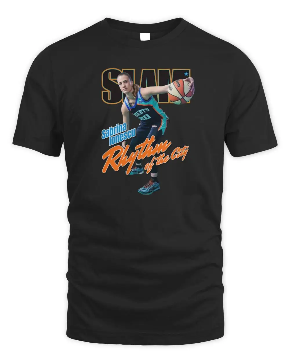 Sabrina Ionescu SLAM Cover Tee Sabrina Ionescu SLAM Cover Tee - Image 1
