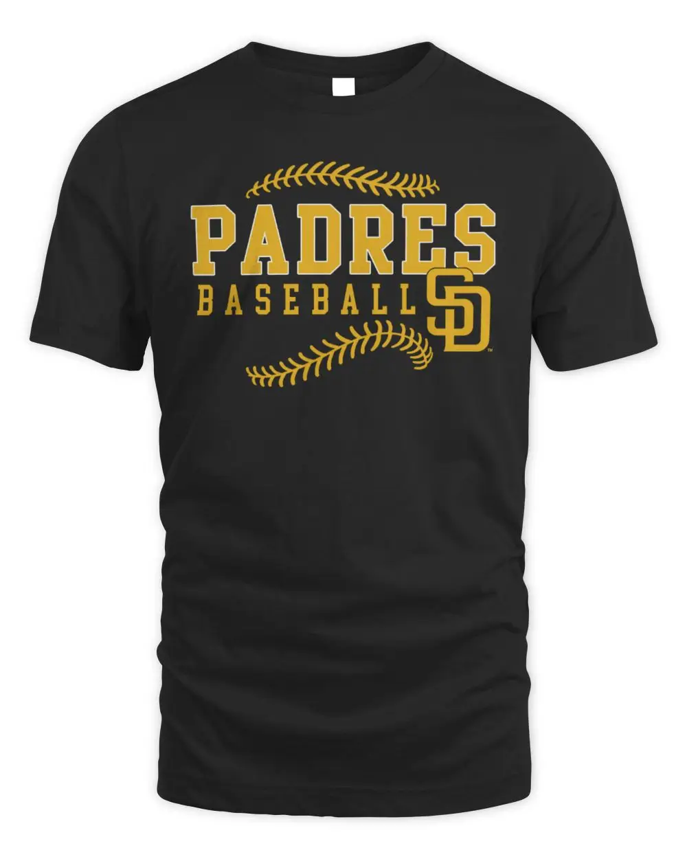 San Diego Padres MLB Baseball Team Logo SD Graphic T-Shirt