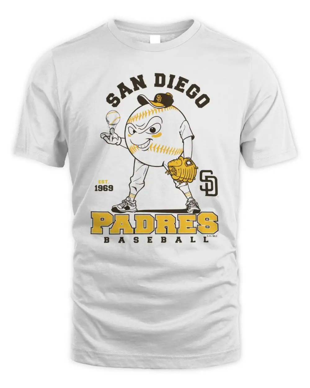 San Diego Padres Starter Baseball Character T-Shirt
