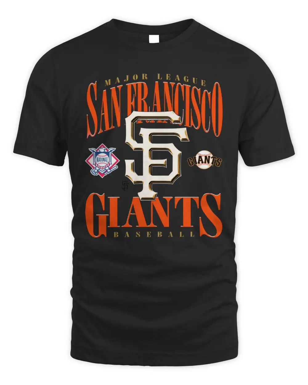 San Francisco Giants Chrome Stack Tee San Francisco Giants Chrome Stack Tee - Image 1