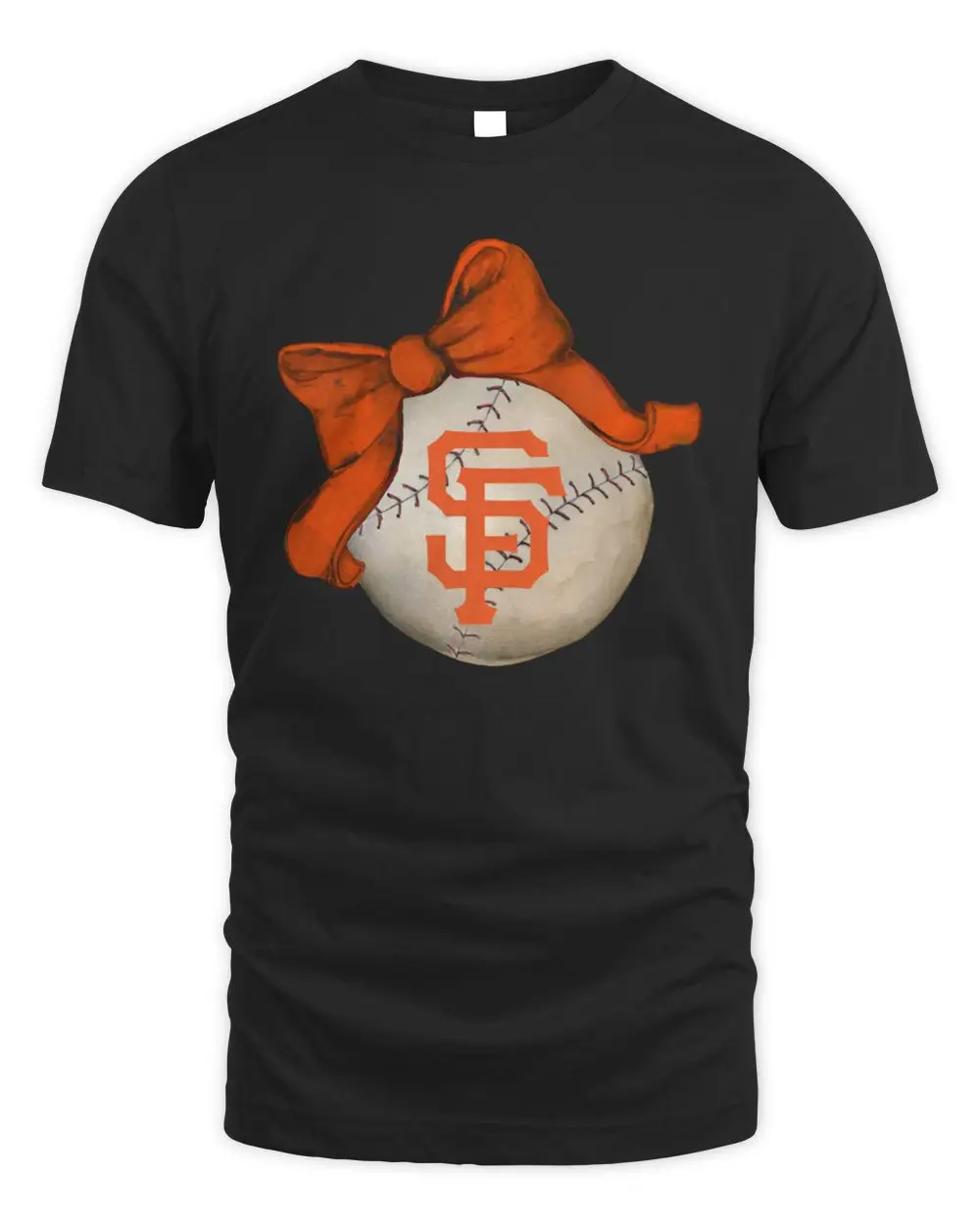 San Francisco Giants MLB Bow Baseball Logo Fan Graphic Hoodie