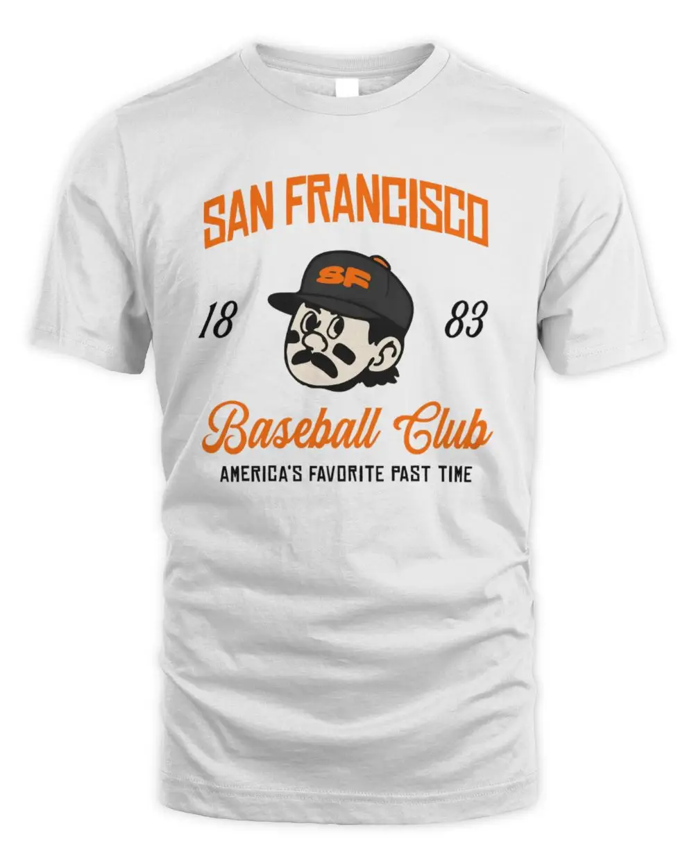 SF 1883 Baseball Club America’s Favorite Past Time SF Giants Official Hoodie