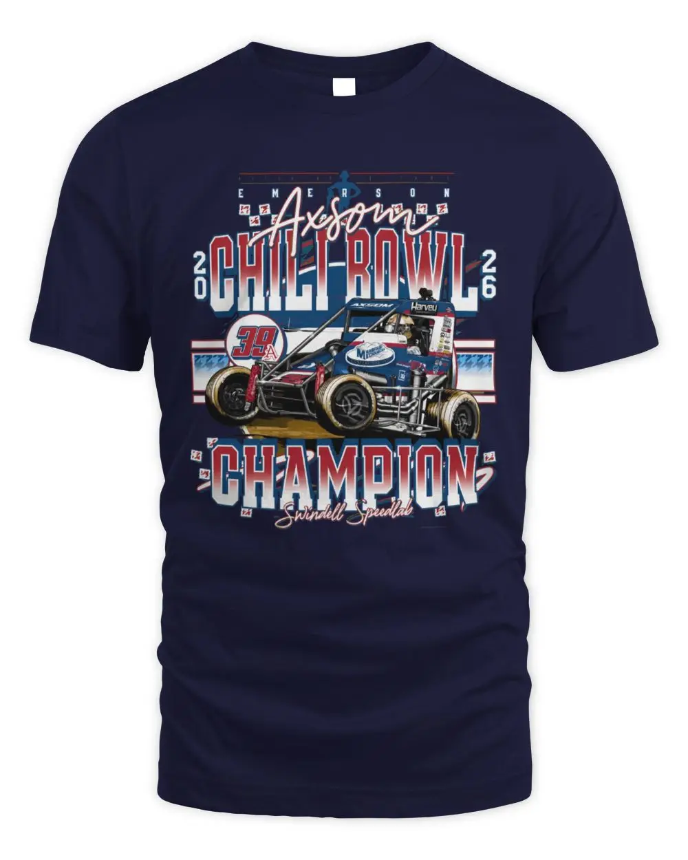 Shop EA Merch 26 Chili Bowl Champ Black Tee