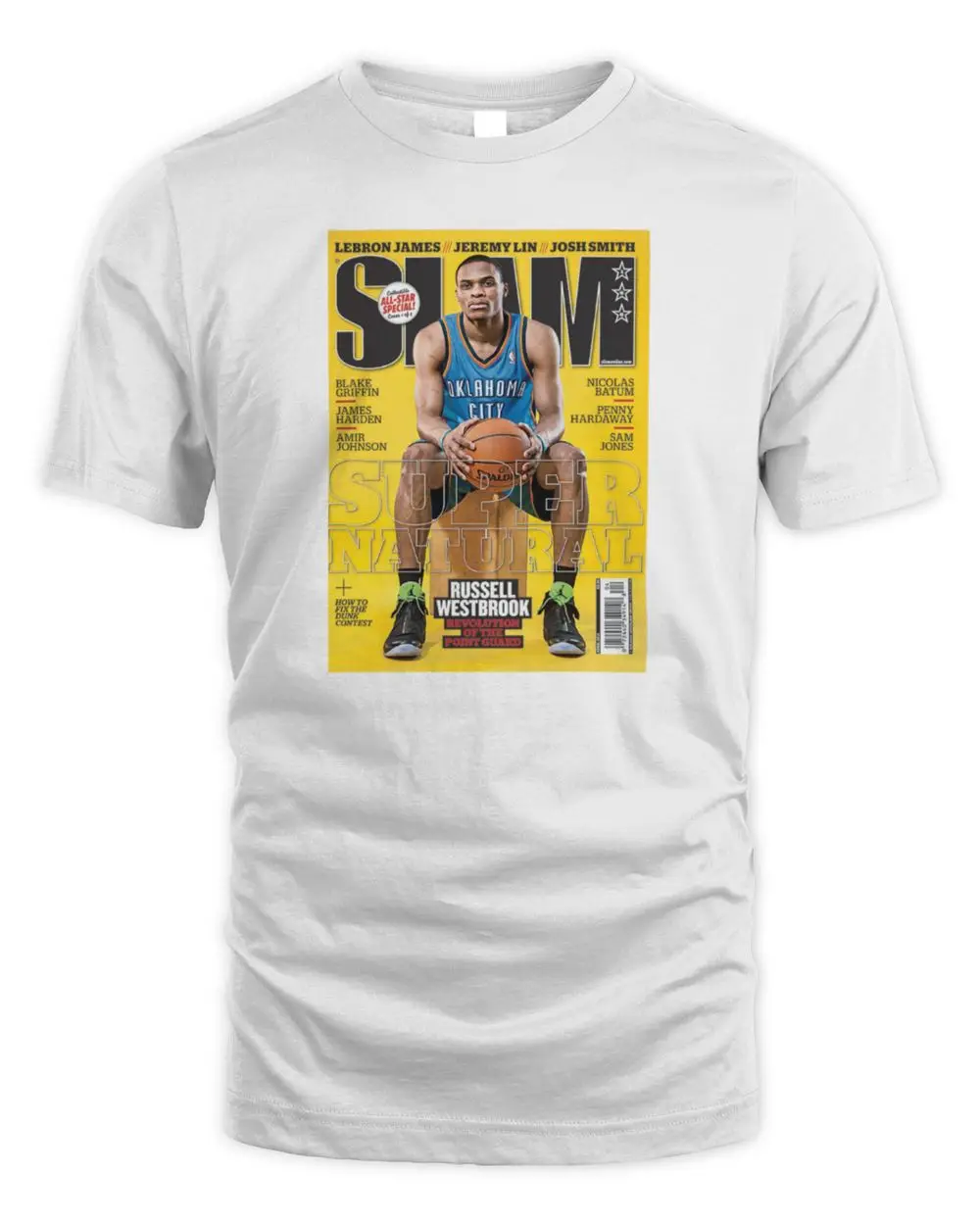 Slam Magazine Cover Supernatural Russell Westbrook Point Guard Basketball Hoodie Sweatshirt Slam Magazine Cover Supernatural Russell Westbrook Point Guard Basketball Hoodie Sweatshirt - Image 1