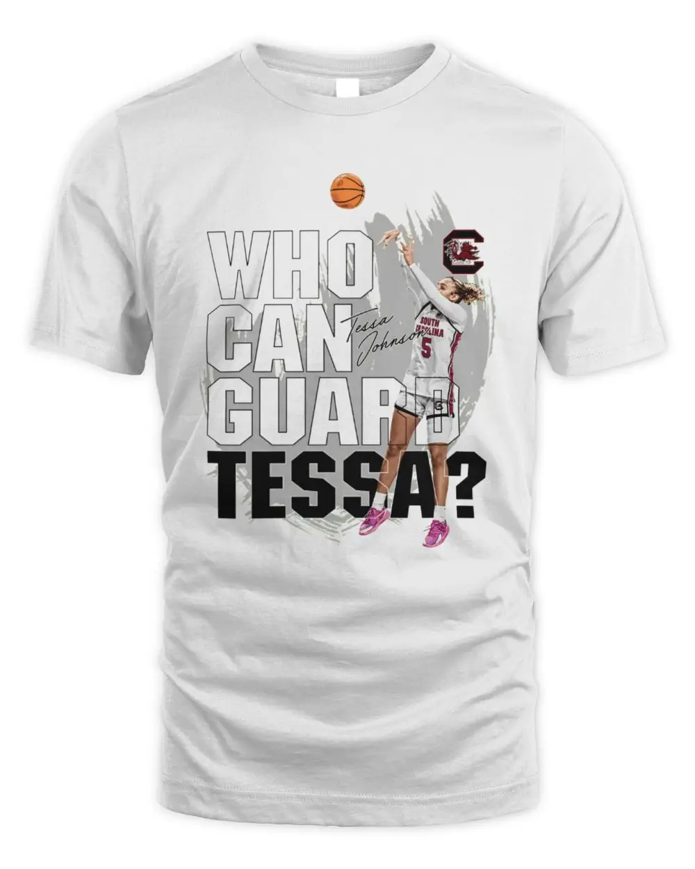 South Carolina NCAA Women's Basketball Tessa Johnson Tee
