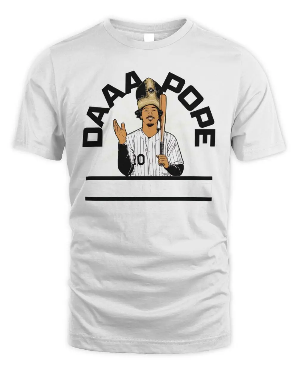 South Side Baseball Daaa Pope Tee South Side Baseball Daaa Pope Tee - Image 1