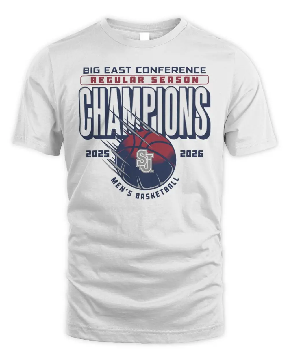 St. John’s Men’s Basketball 2026 Big East Regular Season Champions Graphic T-Shirt